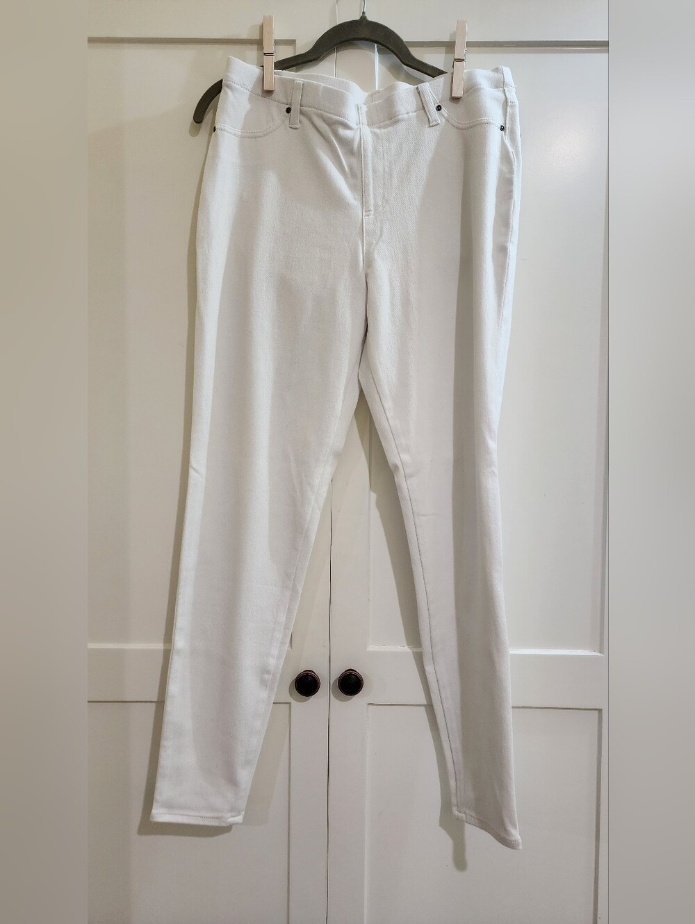 White Slim Fit JA3ggings